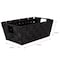 Simplify Small Woven Storage Shelf Basket in Black, 2PK 25014-BLK-2PK - alternate 3